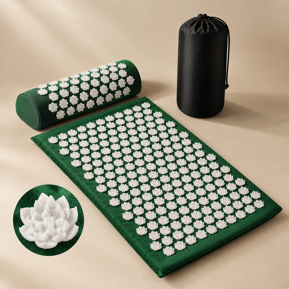 Combo Rug & Ontspanning — Infrarood Gordel Pro + Acupressuurmat
