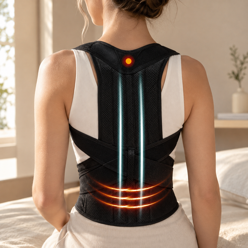 Combo Herstel — Massage Gun + Houdingscorrector